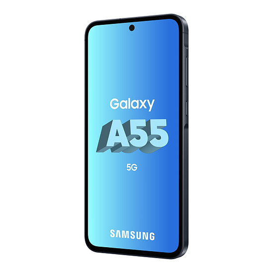 Smartphone reconditionné Samsung Galaxy A55 5G (Bleu nuit) - 256 Go · Reconditionné - Autre vue