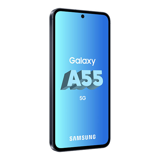 Smartphone reconditionné Samsung Galaxy A55 5G (Bleu nuit) - 256 Go · Reconditionné - Autre vue