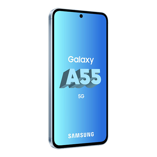 Smartphone reconditionné Samsung Galaxy A55 5G (Bleu) - 128 Go · Reconditionné - Autre vue