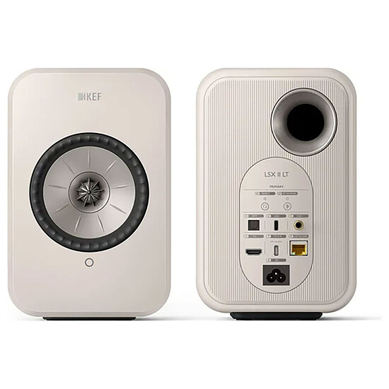 Enceintes HiFi / Home-Cinéma KEF LSX II LT - Blanc Galet - Autre vue