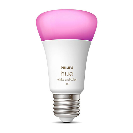 Ampoule connectée Philips Hue White & Color Ambiance E27 A60 - 11 W