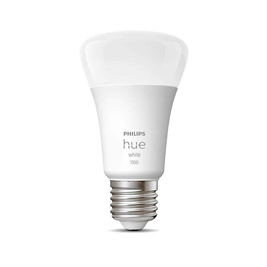 Ampoule connectée Philips Hue White E27 A60 - 9.5 W