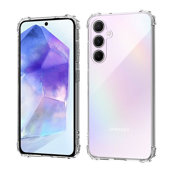 Coque et housse Akashi Coque TPU Angles Renforcés (transparent) - Samsung Galaxy A55 5G