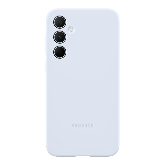 Coque et housse Samsung Coque Silicone Bleu Galaxy A35 5G - Autre vue