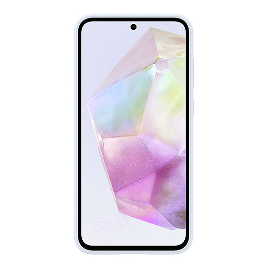 Coque et housse Samsung Coque Silicone Bleu Galaxy A35 5G - Autre vue