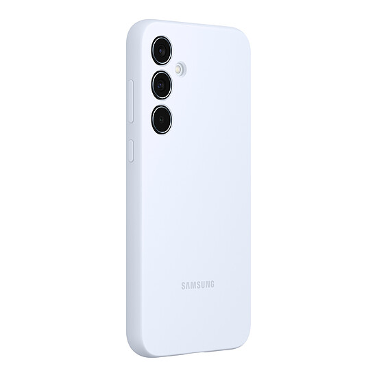 Coque et housse Samsung Coque Silicone Bleu Galaxy A35 5G - Autre vue