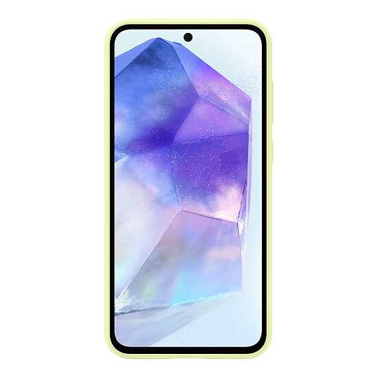 Coque et housse Samsung Coque Silicone Vert Galaxy A55 5G - Autre vue