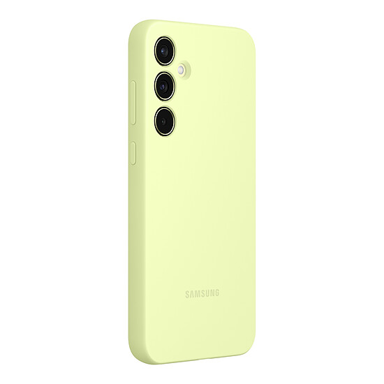 Coque et housse Samsung Coque Silicone Vert Galaxy A55 5G - Autre vue