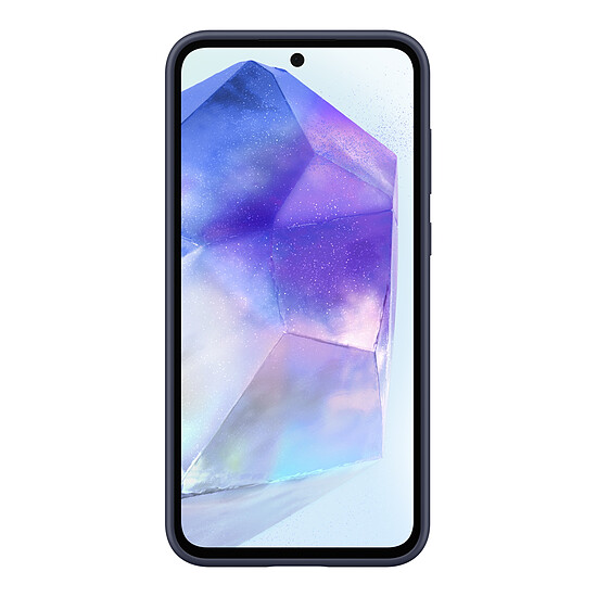 Coque et housse Samsung Coque silicone avec Lanière (Bleu) - Samsung Galaxy A55 5G - Autre vue
