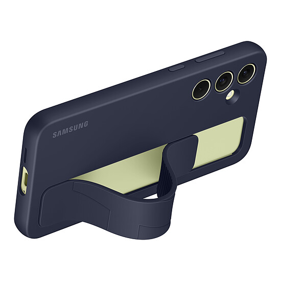 Coque et housse Samsung Coque silicone avec Lanière (Bleu) - Samsung Galaxy A55 5G - Autre vue