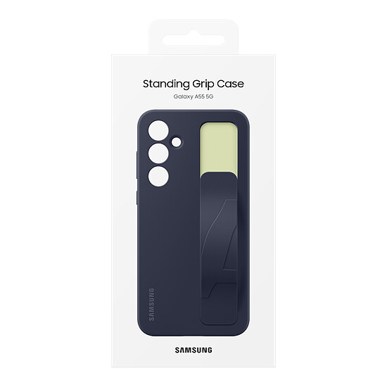 Coque et housse Samsung Coque silicone avec Lanière (Bleu) - Samsung Galaxy A55 5G - Autre vue