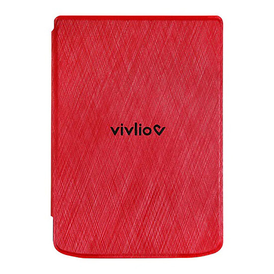 Liseuse numérique Vivlio Housse de protection Light et Light HD - Rouge - Autre vue