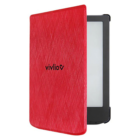 Liseuse numérique Vivlio Housse de protection Light et Light HD - Rouge - Autre vue