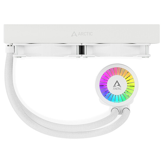 Watercooling AIO Arctic Liquid Freezer III 240 ARGB - Blanc - Autre vue
