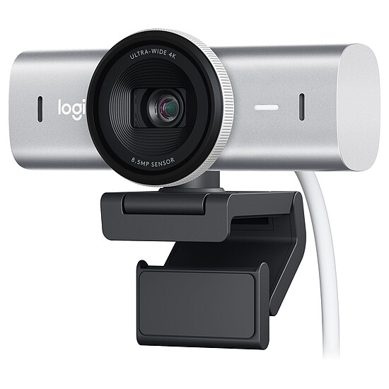 Webcam Logitech MX Brio - Gris pâle - Autre vue