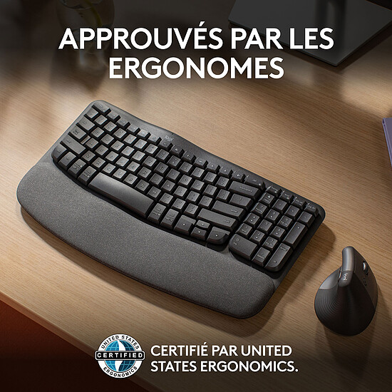 Clavier PC Logitech Wave Keys and Lift Combo Pack - Autre vue
