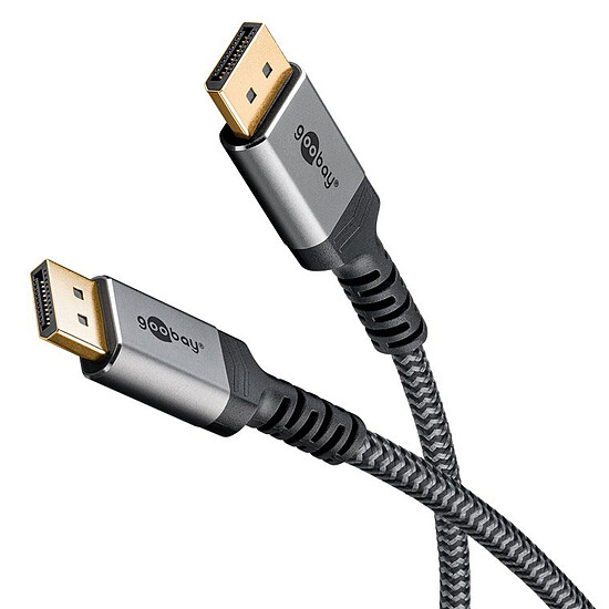 Câble DisplayPort Goobay Plus Câble DisplayPort 1.4 8K - 2 m - Autre vue