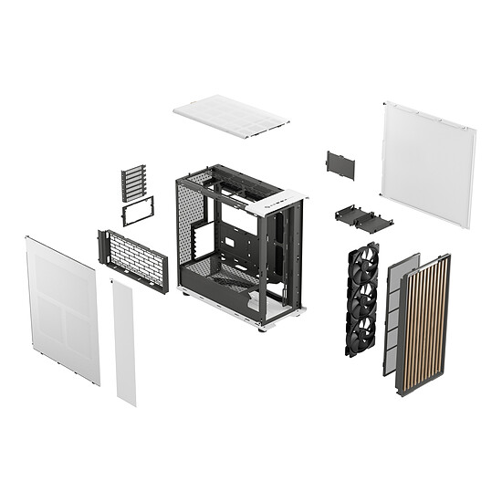 Boîtier PC Fractal Design North XL Mesh - Blanc - Autre vue