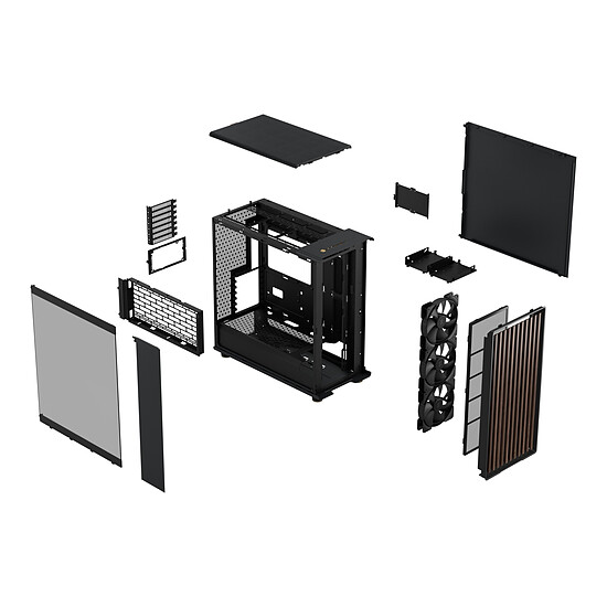 Boîtier PC Fractal Design North XL TG - Noir - Autre vue