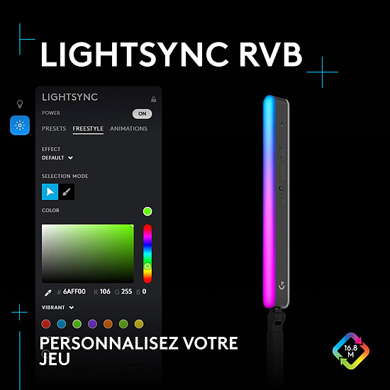 Accessoires streaming Logitech G Litra Beam LX - Autre vue