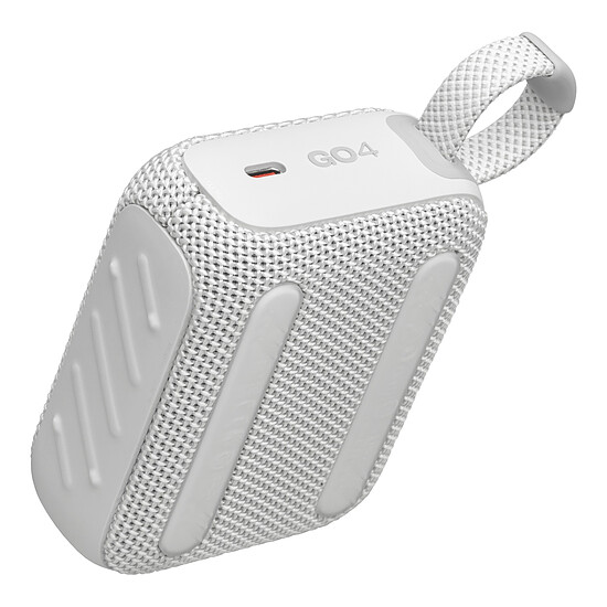 Enceinte sans fil JBL GO 4 Blanc - Enceinte portable - Autre vue