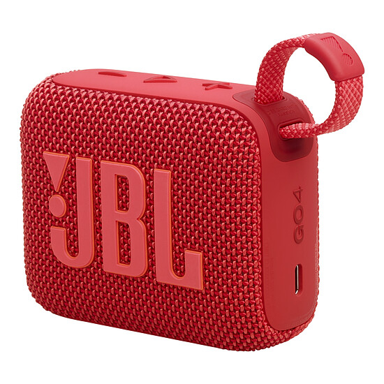 Enceinte sans fil JBL GO 4 Rouge- Enceinte portable - Autre vue