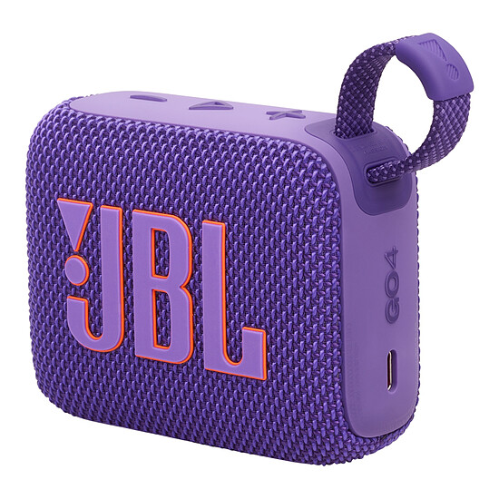 Enceinte sans fil JBL GO 4 Violet - Enceinte portable - Autre vue
