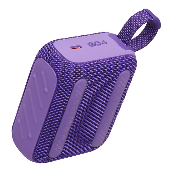 Enceinte sans fil JBL GO 4 Violet - Enceinte portable - Autre vue