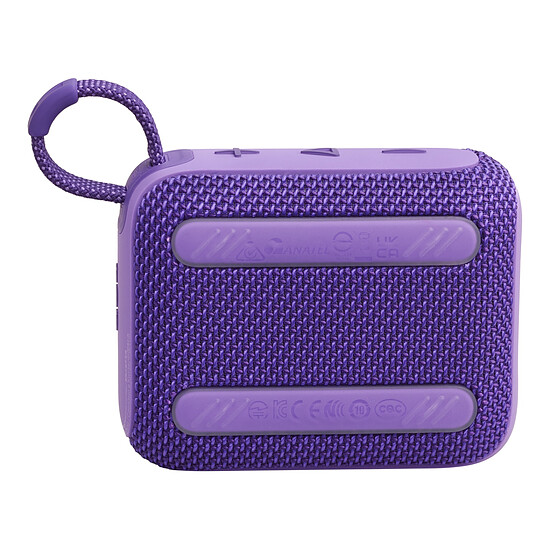 Enceinte sans fil JBL GO 4 Violet - Enceinte portable - Autre vue