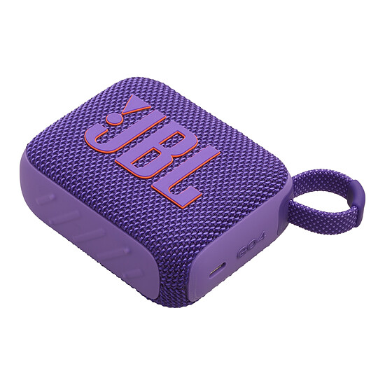 Enceinte sans fil JBL GO 4 Violet - Enceinte portable - Autre vue