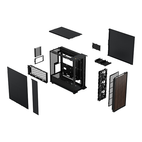 Boîtier PC Fractal Design North XL Mesh - Noir - Autre vue