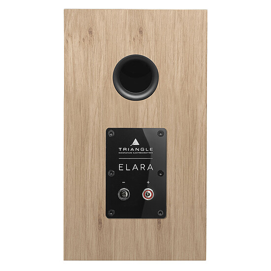 Mini-chaine Denon RCD-N12DAB Blanc + Triangle Elara LN01 Chêne clair - Autre vue