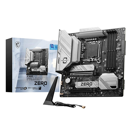 Carte mère MSI B760M PROJECT ZERO - Autre vue
