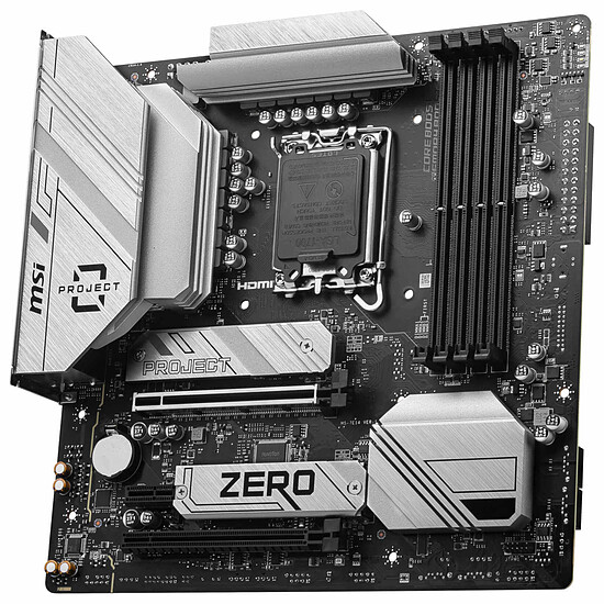 Carte mère MSI B760M PROJECT ZERO - Autre vue