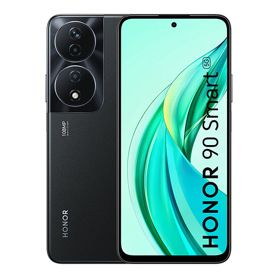 Smartphone HONOR 90 Smart 5G (Noir) - 128 Go