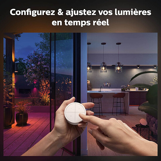 Accessoires lumière connectée Philips Hue Tap Dial Switch - Noir - Autre vue