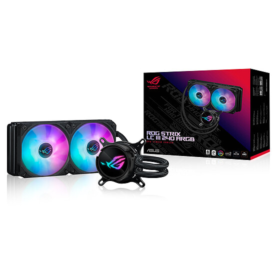 Watercooling AIO Asus ROG Strix LC III 240 ARGB - Noir