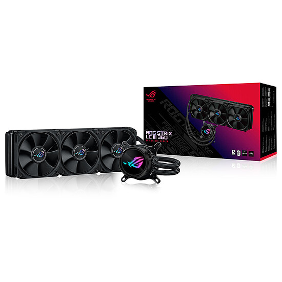 Watercooling AIO Asus ROG Strix LC III 360  - Noir - Autre vue