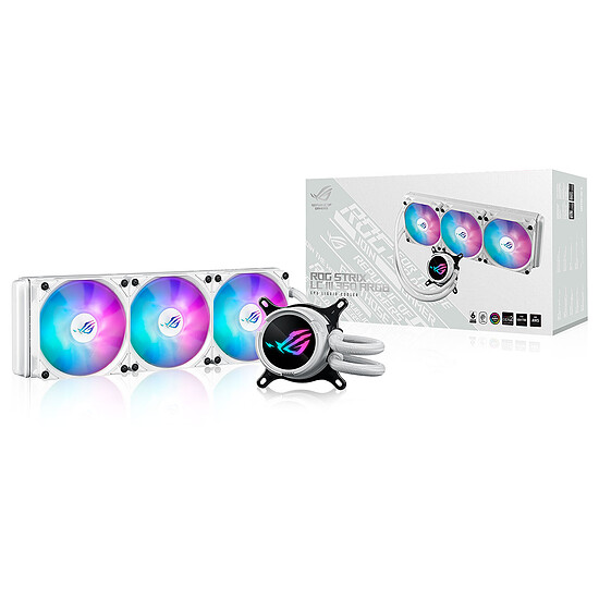 Watercooling AIO Asus ROG Strix LC III 360 ARGB - Blanc - Autre vue