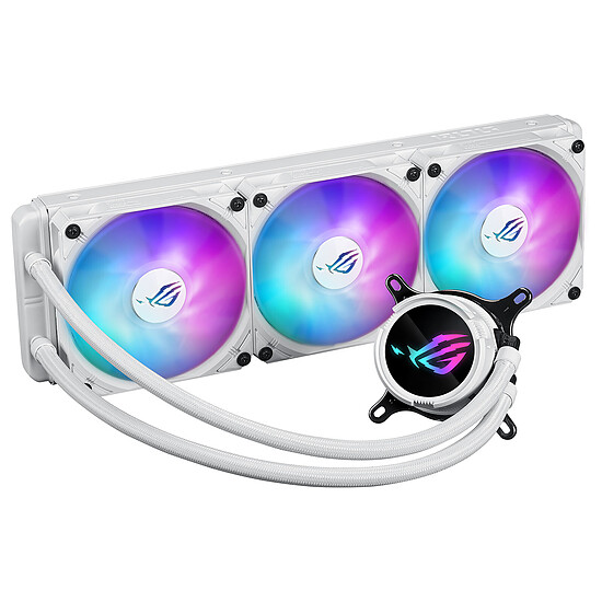 Watercooling AIO Asus ROG Strix LC III 360 ARGB - Blanc - Autre vue