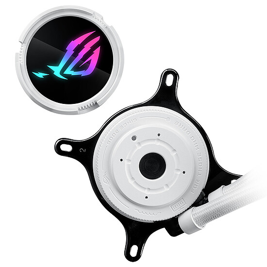 Watercooling AIO Asus ROG Strix LC III 360 ARGB - Blanc - Autre vue