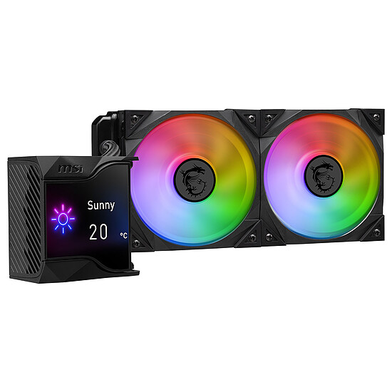 Watercooling AIO MSI MPG CORELIQUID D240 - Noir - Autre vue