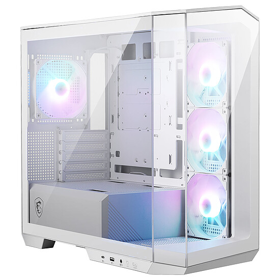 Boîtier PC MSI MAG PANO M100R PZ - Blanc - Autre vue