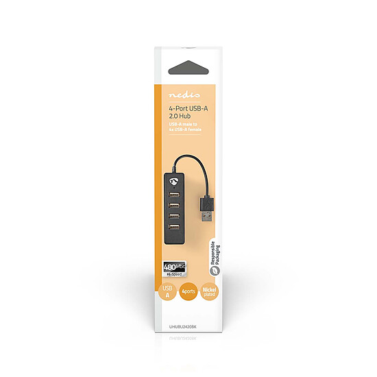 Hub USB Nedis Hub USB-A vers 4 Ports USB-A - Autre vue