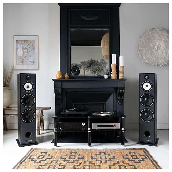 Enceintes HiFi / Home-Cinéma Triangle Borea BR10 (la paire) - Noir  - Autre vue