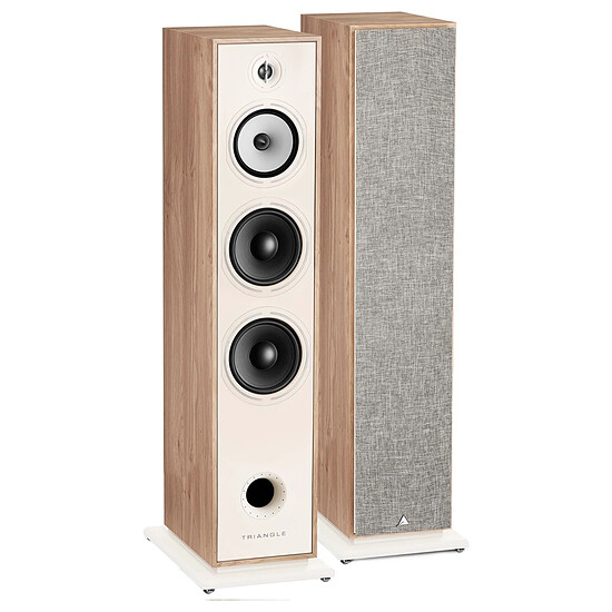 Enceintes HiFi / Home-Cinéma Triangle Borea BR10 (la paire) - Chêne clair  - Autre vue
