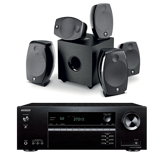 Ensemble Home-Cinéma Onkyo TX-NR5100B Noir + Focal Sib Evo 5.1.2 Dolby Atmos