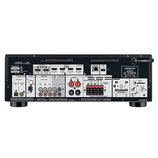 Ensemble Home-Cinéma Onkyo TX-NR5100B Noir + Focal Sib Evo 5.1.2 Dolby Atmos - Autre vue