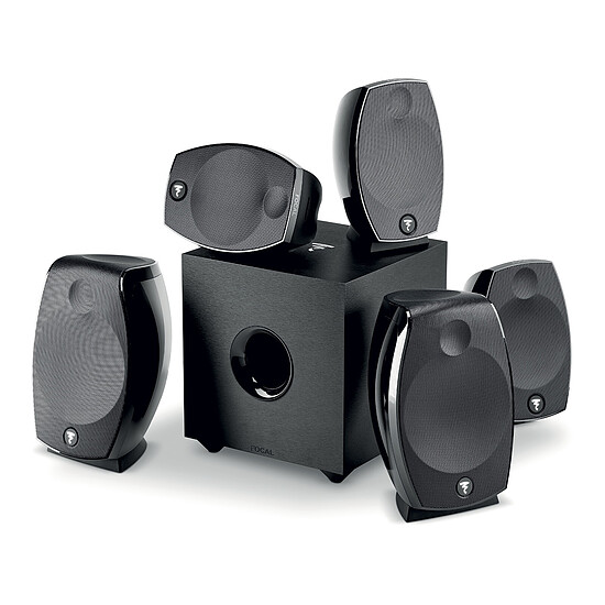 Ensemble Home-Cinéma Onkyo TX-NR5100B Noir + Focal Sib Evo 5.1.2 Dolby Atmos - Autre vue