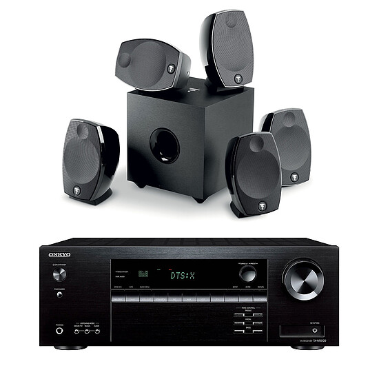 Ensemble Home-Cinéma Onkyo TX-NR5100B Noir + Focal Sib Evo 5.1